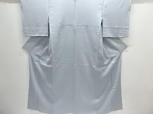 未使用品　織柄一つ紋単衣色無地着物